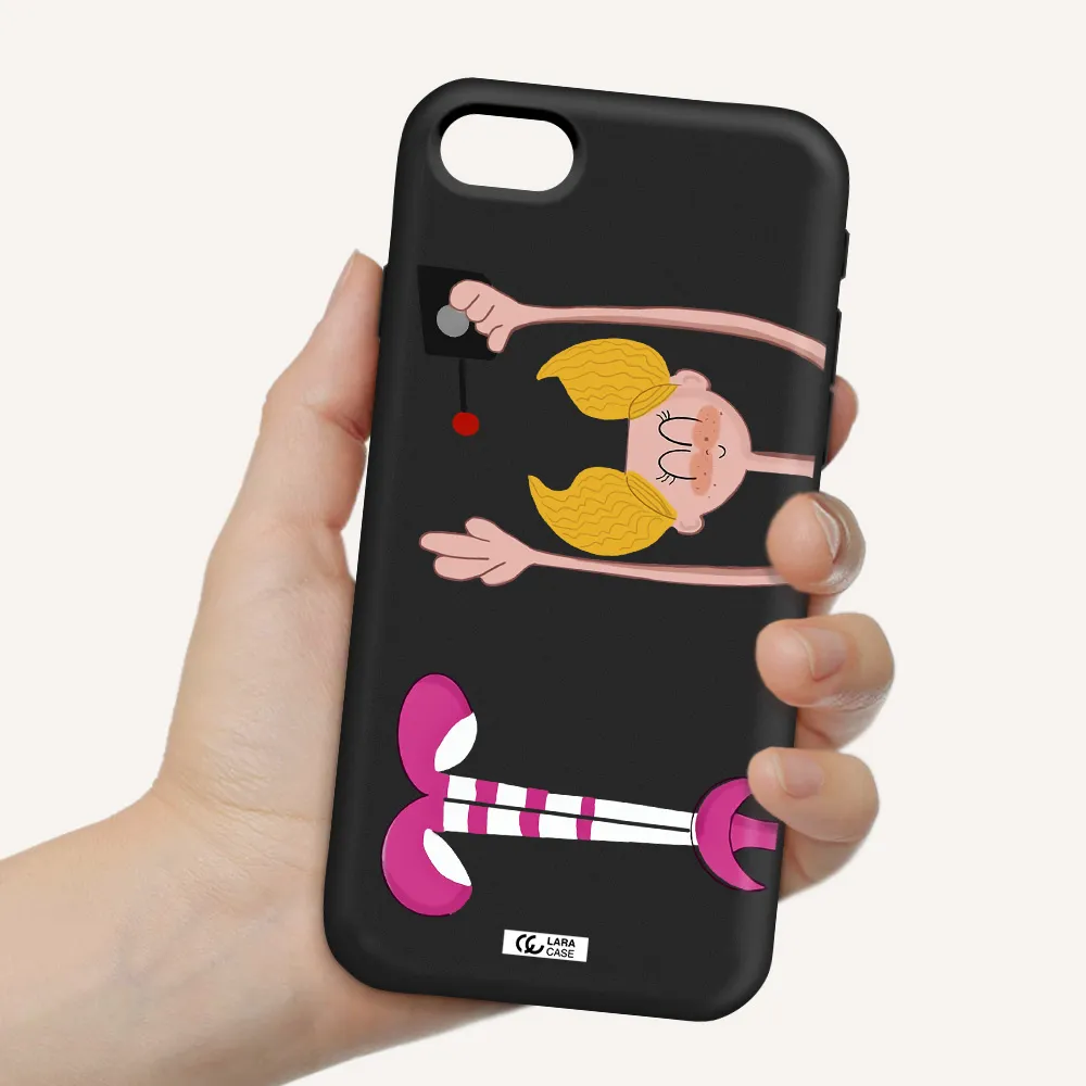 Dee Dee Apple iPhone se 2020 Silicone black Case