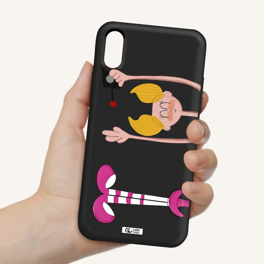 Dee Dee Apple iPhone X Silicone black Case