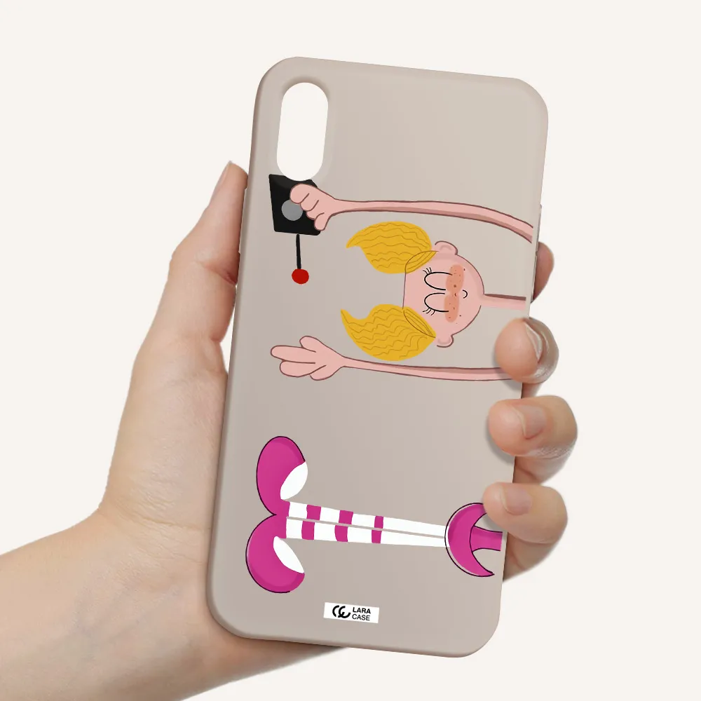 Dee Dee Apple iPhone X Silicone Stone Case