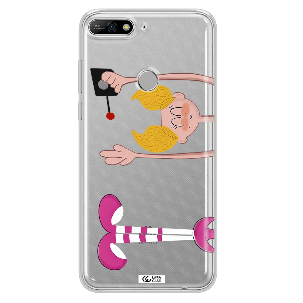 Dee Dee Huawei Y7 2018 Clear TPU Case