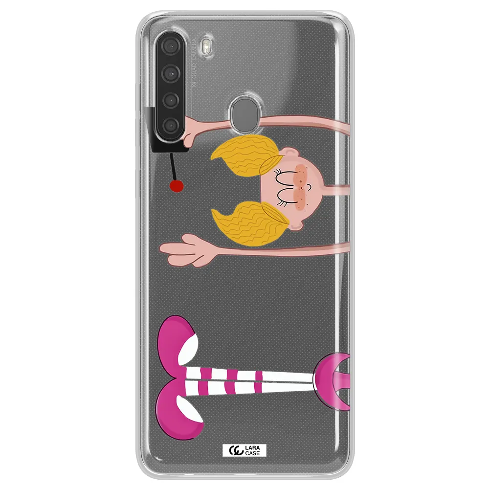 Dee Dee Samsung A21 Clear TPU Case