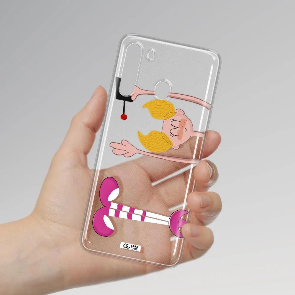 Dee Dee Samsung A21 Clear TPU Case