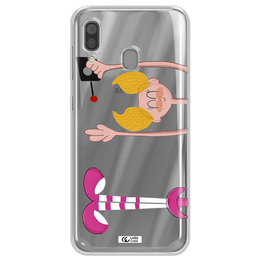 Dee Dee Samsung A30 Clear TPU Case