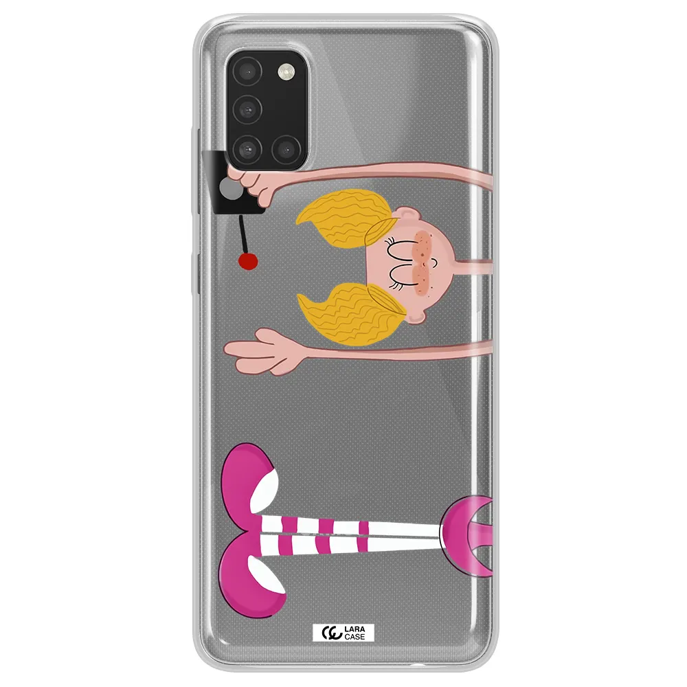Dee Dee Samsung A31 Clear TPU Case