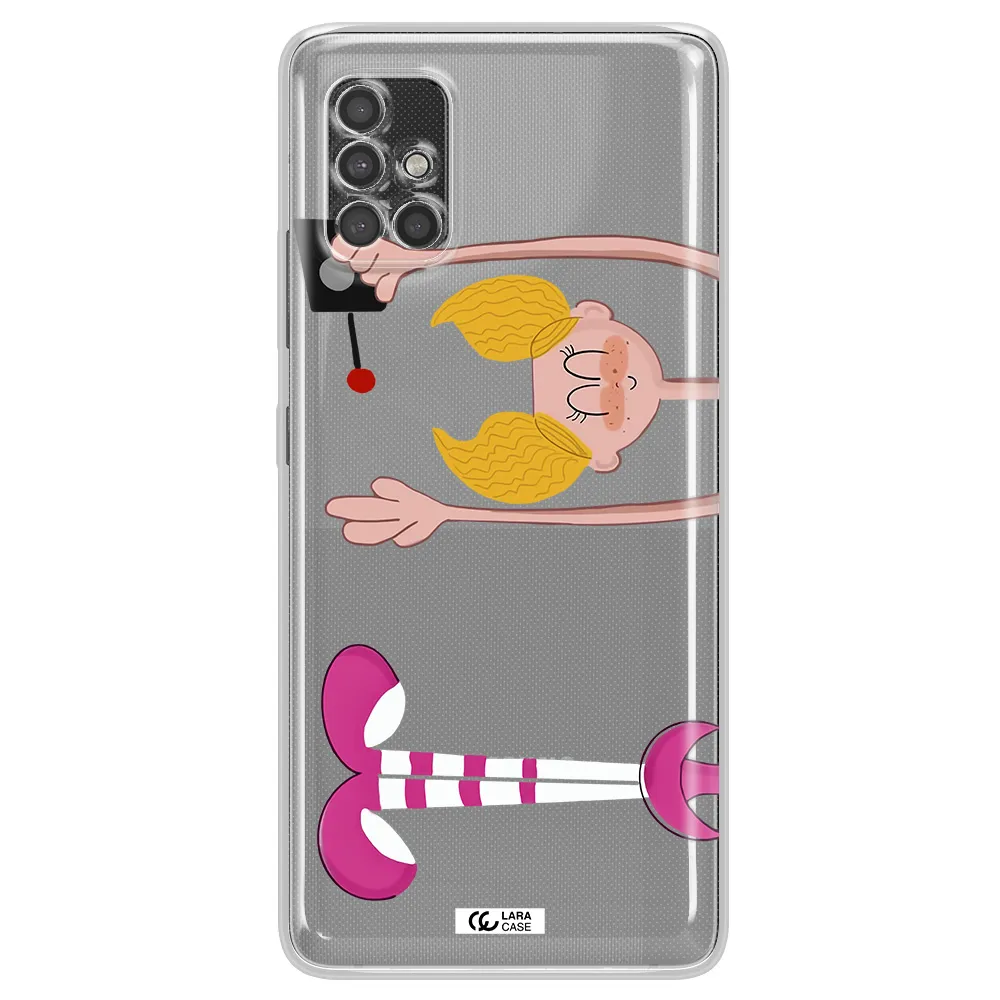 Dee Dee Samsung A40S Clear Tpu Case