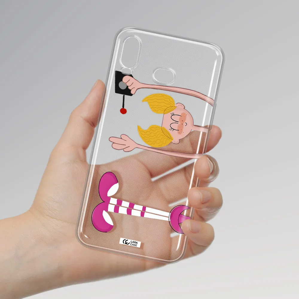 Dee Dee Samsung A6S Clear TPU Case