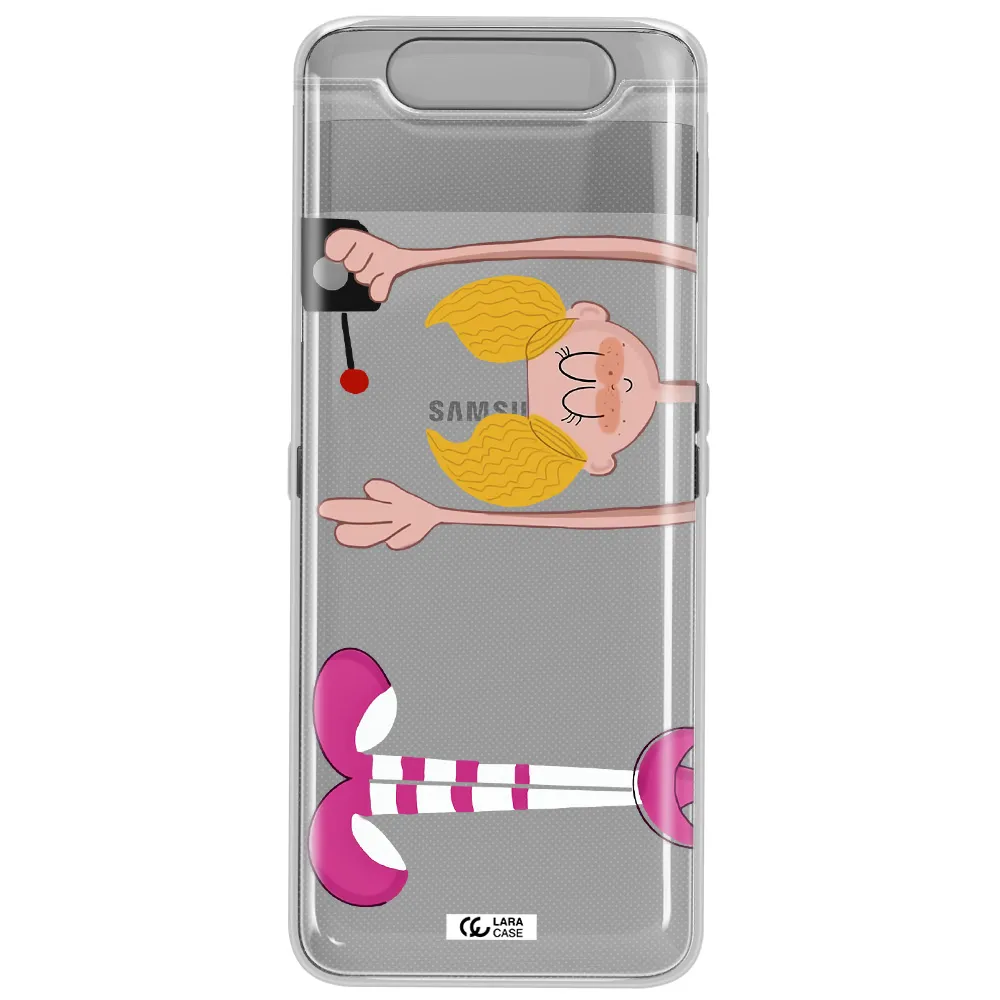 Dee Dee Samsung A80 Clear TPU Case