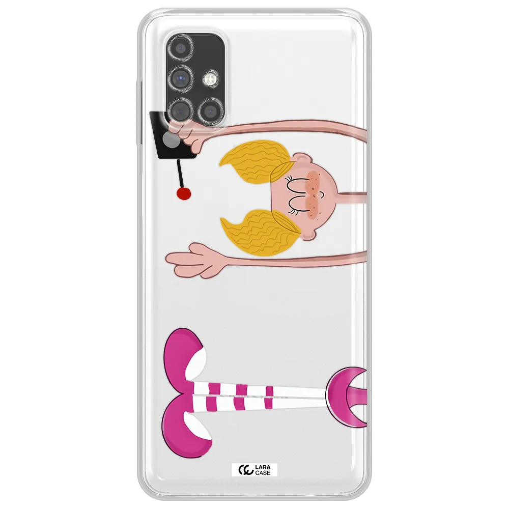 Dee Dee Samsung M31S Clear TPU Case