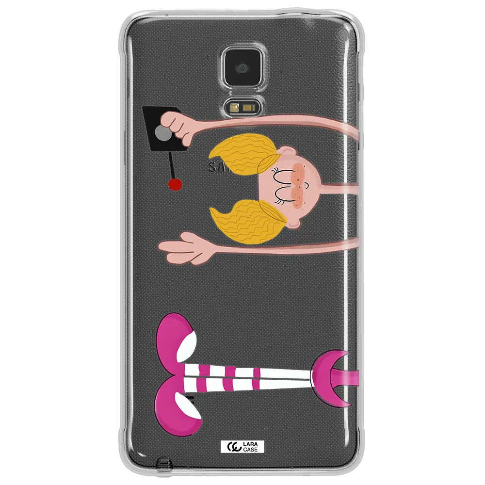 Dee Dee Samsung Note 4 Clear TPU Case