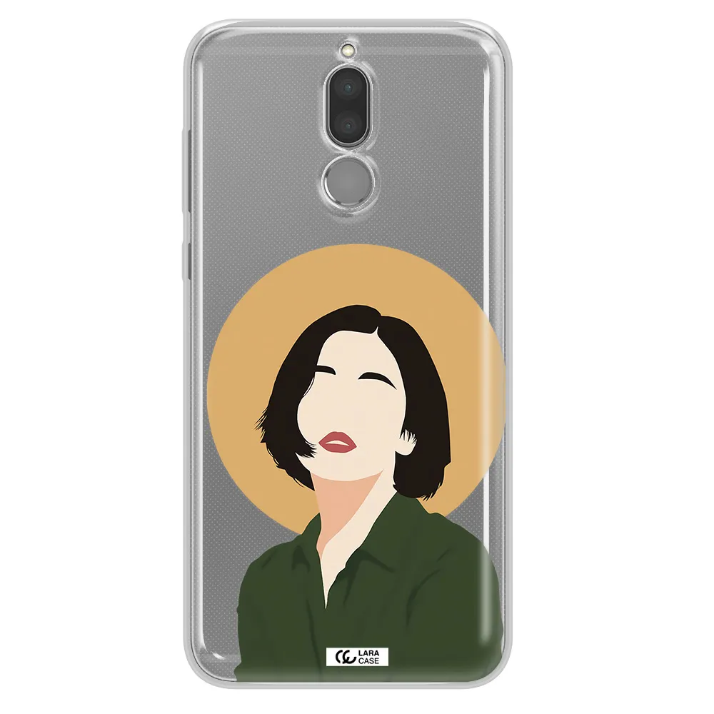 Portrait Of A Girl In A Green Dress Huawei Mate 10 Lite Clear TPU Case