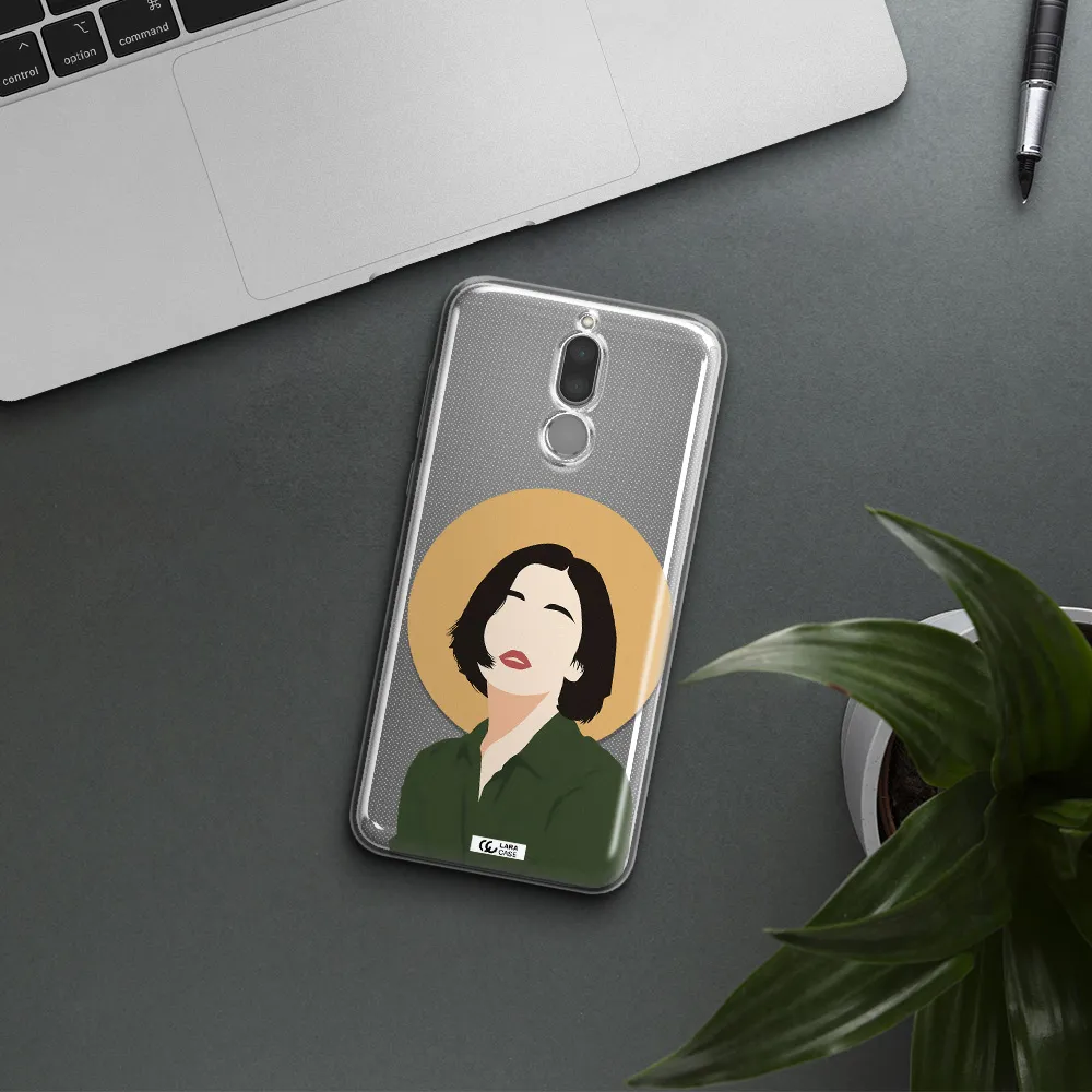 Portrait Of A Girl In A Green Dress Huawei Mate 10 Lite Clear TPU Case