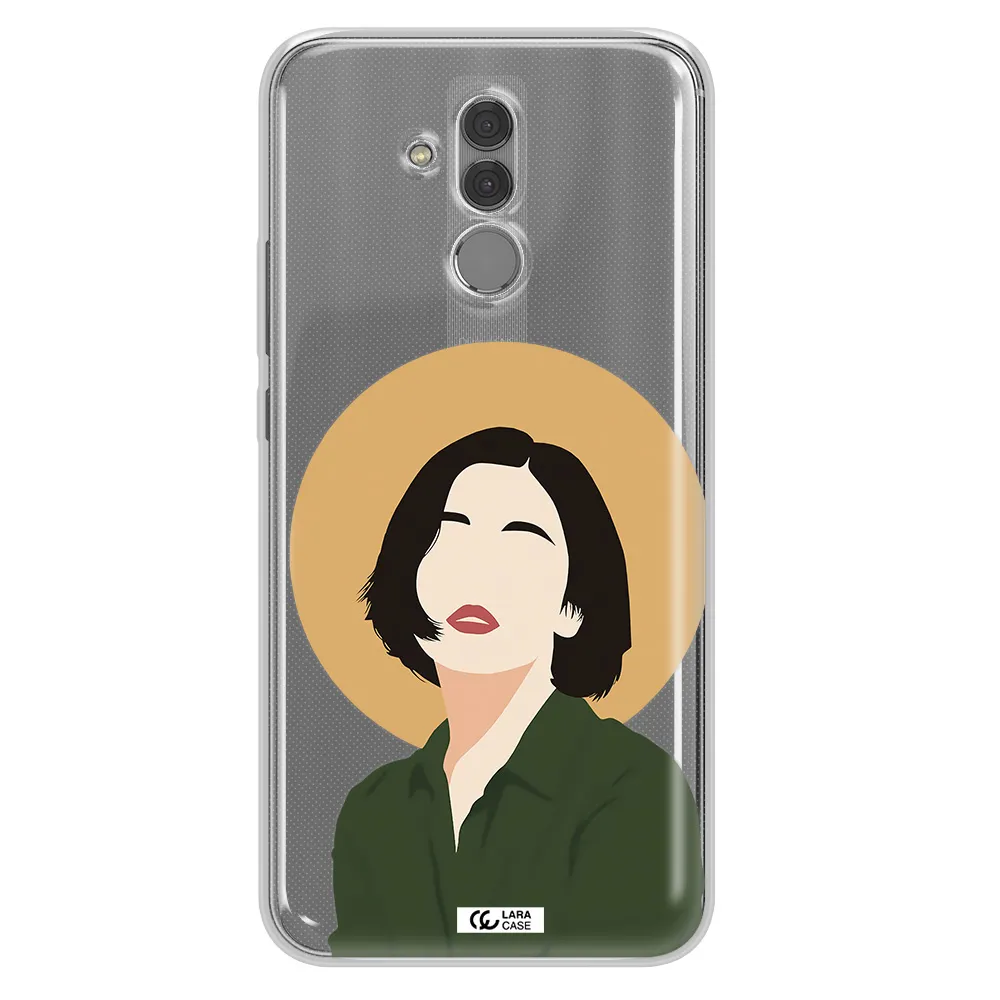 Portrait Of A Girl In A Green Dress Huawei Mate 20 Lite Clear TPU Case