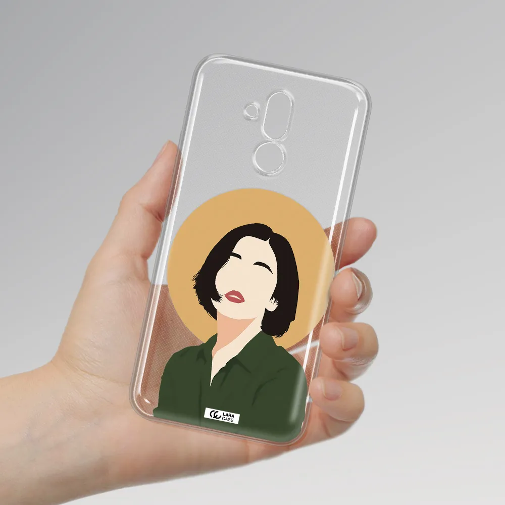 Portrait Of A Girl In A Green Dress Huawei Mate 20 Lite Clear TPU Case