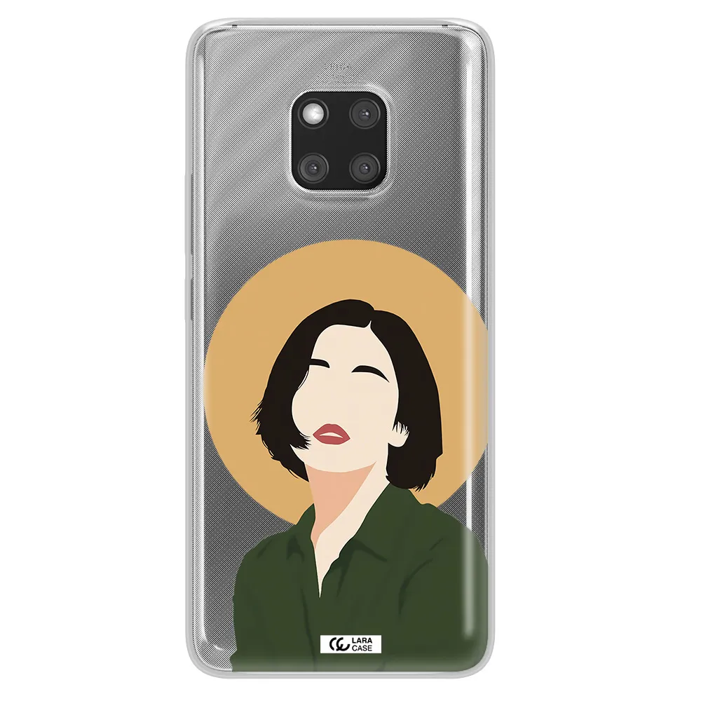 Portrait Of A Girl In A Green Dress Huawei Mate 20 Pro Clear TPU Case