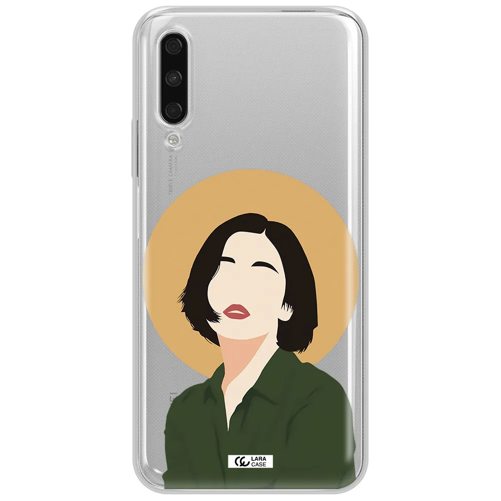 Portrait Of A Girl In A Green Dress Huawei Y9S Clear Tpu Case