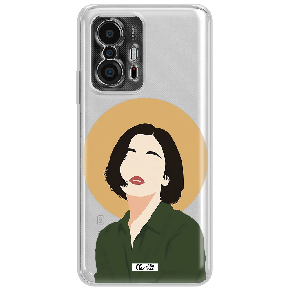 Portrait Of A Girl In A Green Dress Xiaomi 11T Clear Tpu Case