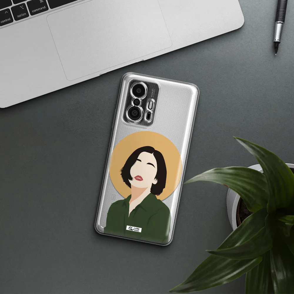 Portrait Of A Girl In A Green Dress Xiaomi 11T Pro Clear Tpu Case