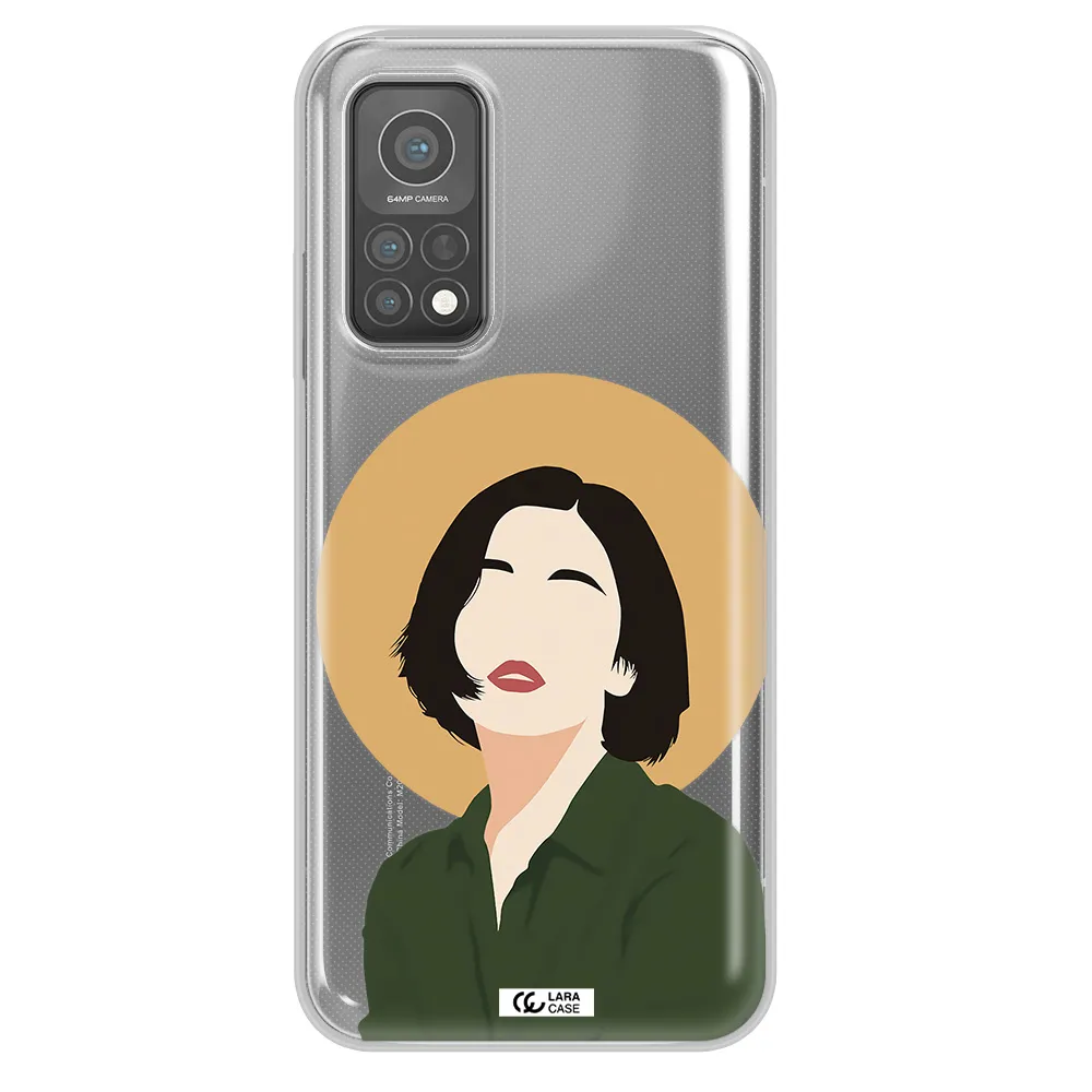Portrait Of A Girl In A Green Dress Xiaomi Mi 10 T Pro Clear TPU Case