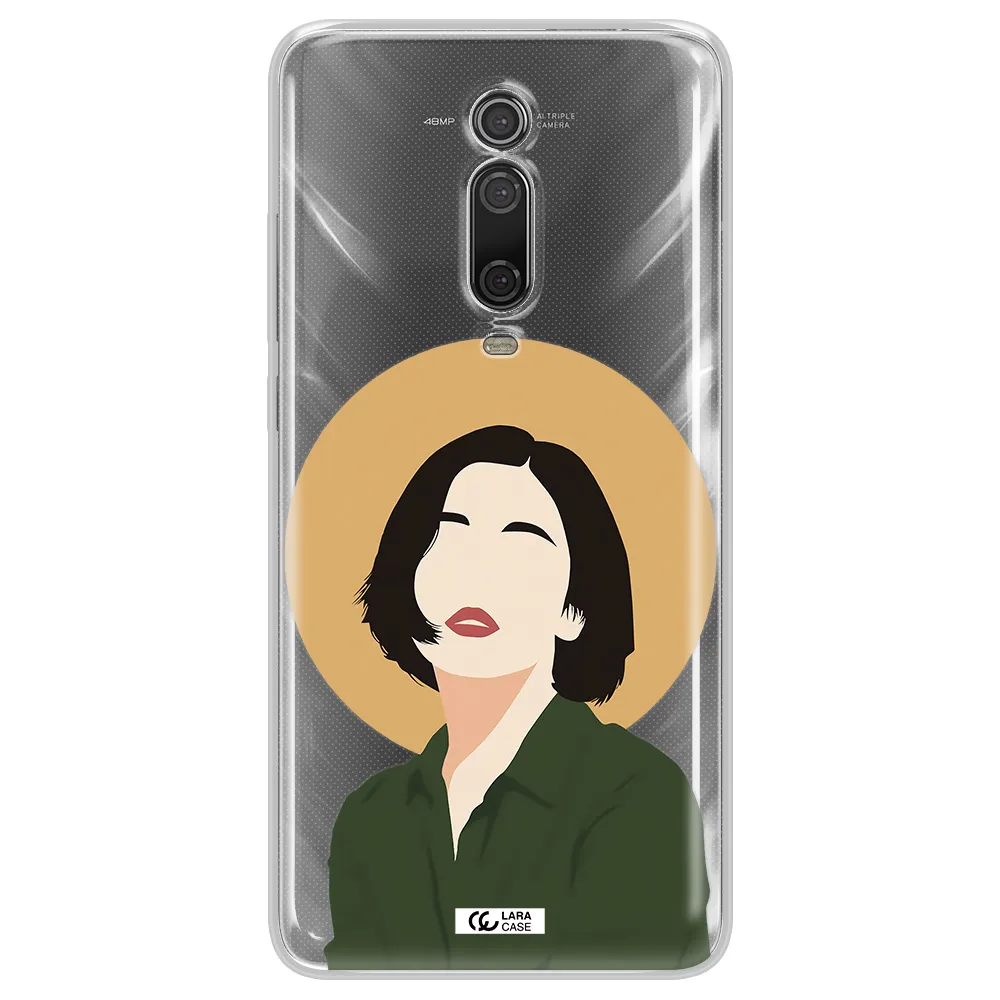 Portrait Of A Girl In A Green Dress Xiaomi Mi 9T Clear TPU Case