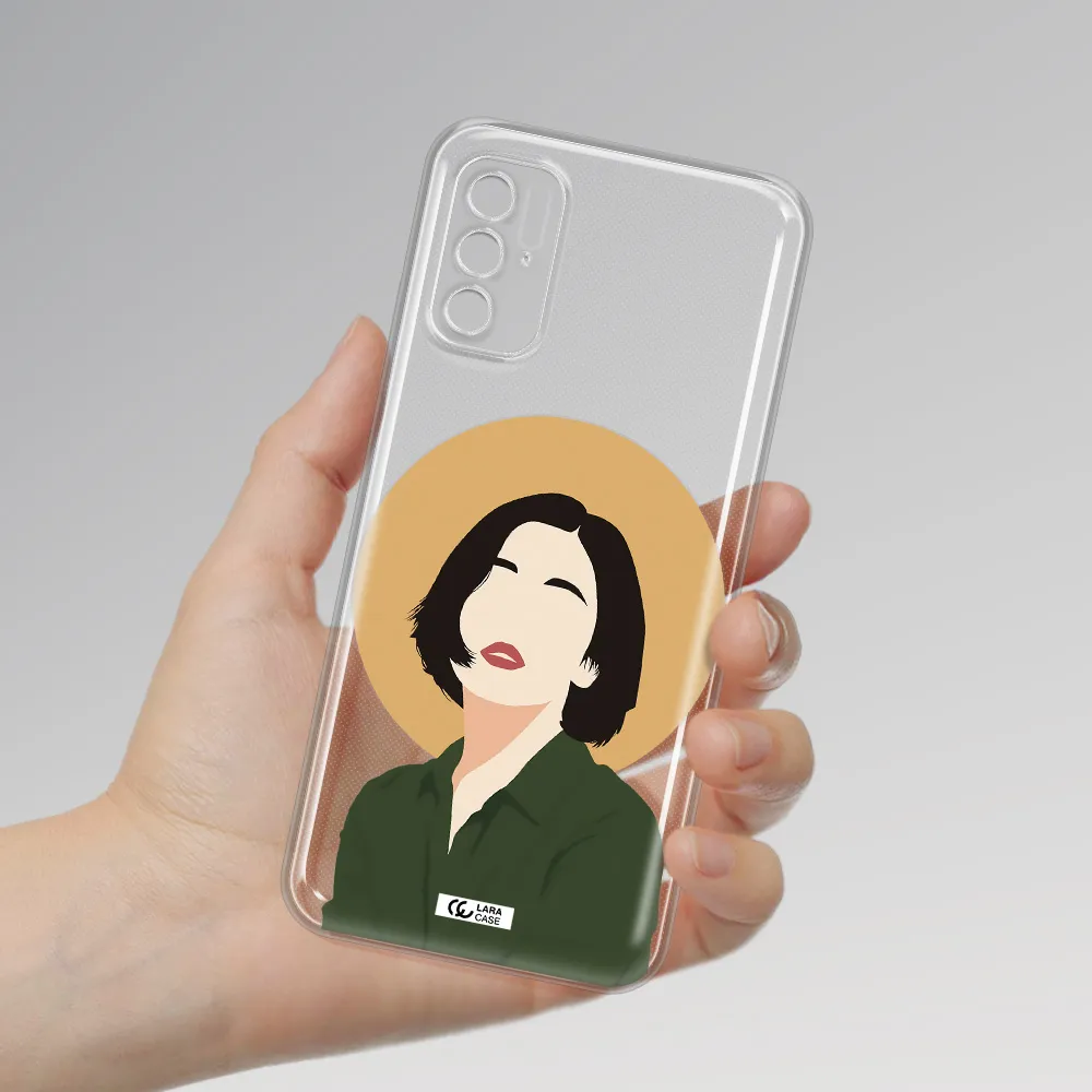 Portrait Of A Girl In A Green Dress Xiaomi Poco M4 Pro 5G Clear Tpu Case