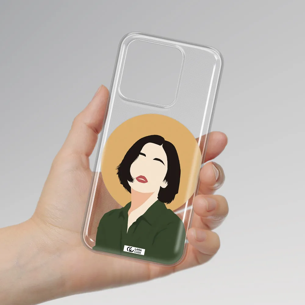 Portrait Of A Girl In A Green Dress Xiaomi Redmi 10A Clear TPU Case