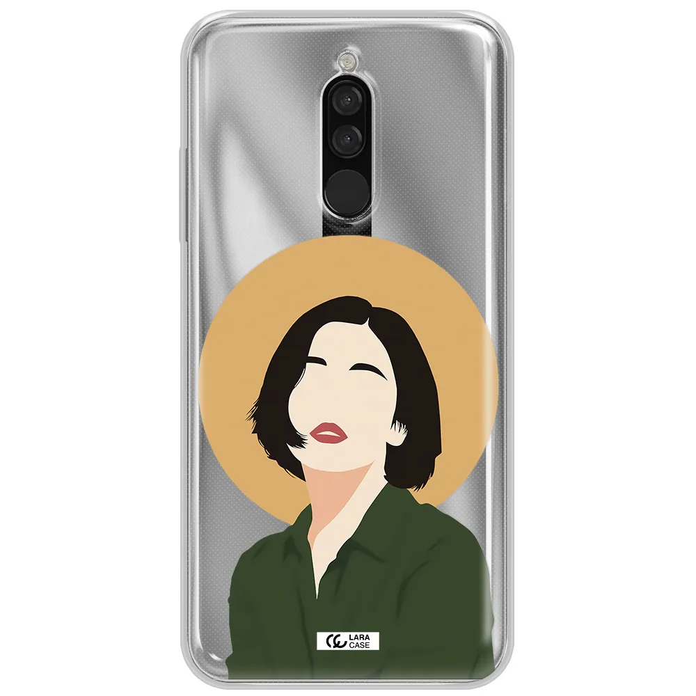 Portrait Of A Girl In A Green Dress Xiaomi Redmi 8 Clear Tpu Case