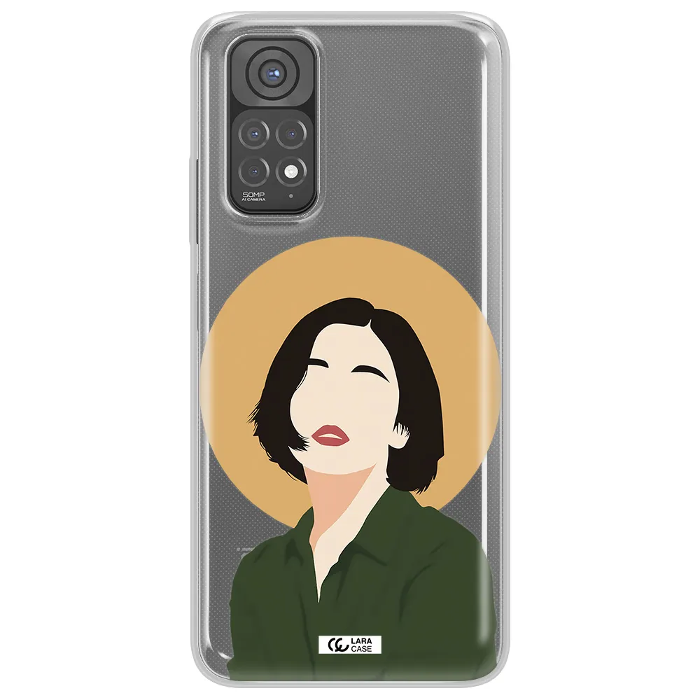 Portrait Of A Girl In A Green Dress Xiaomi Redmi Note 11 Clear TPU Case