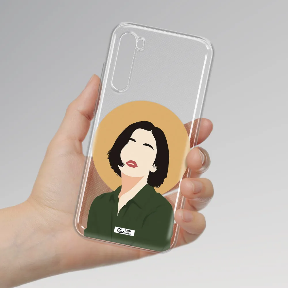 Portrait Of A Girl In A Green Dress Xiaomi Redmi Note 8T Clear Tpu Case