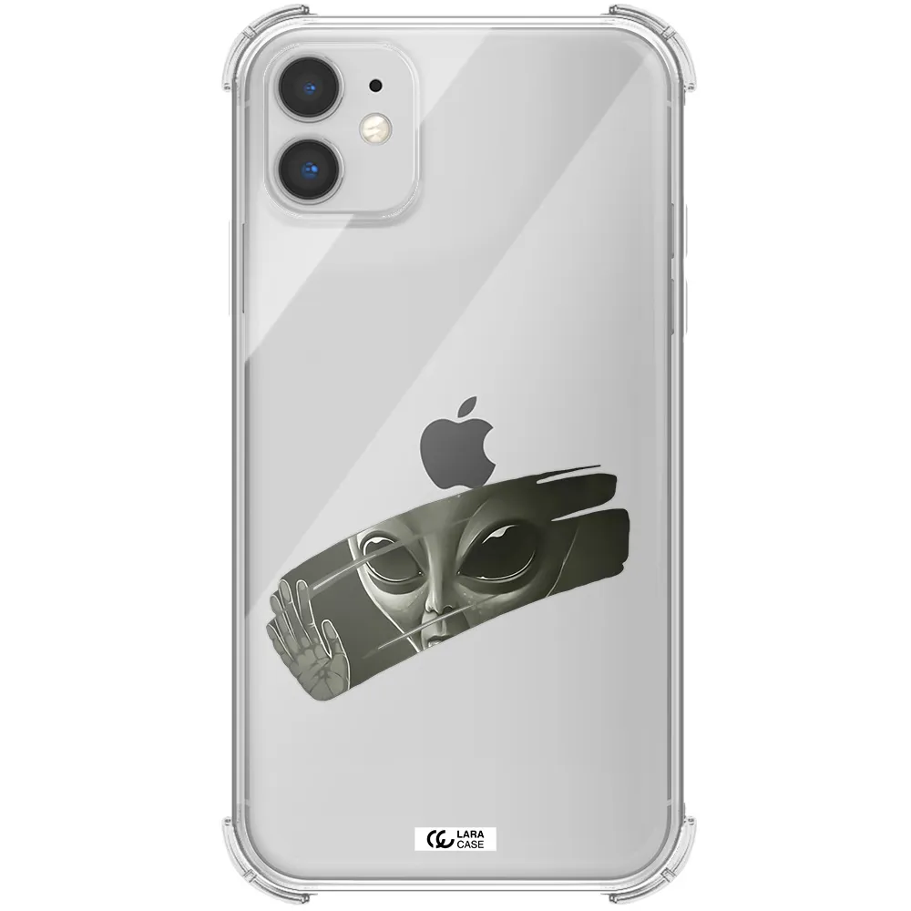Alien Apple iPhone 11 Clear PC Case