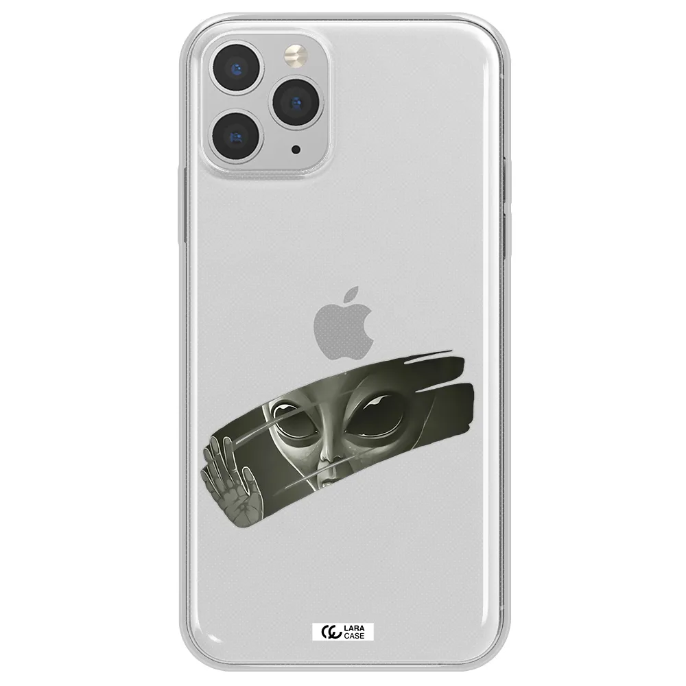 Alien Apple iPhone 11 pro max Clear TPU Case