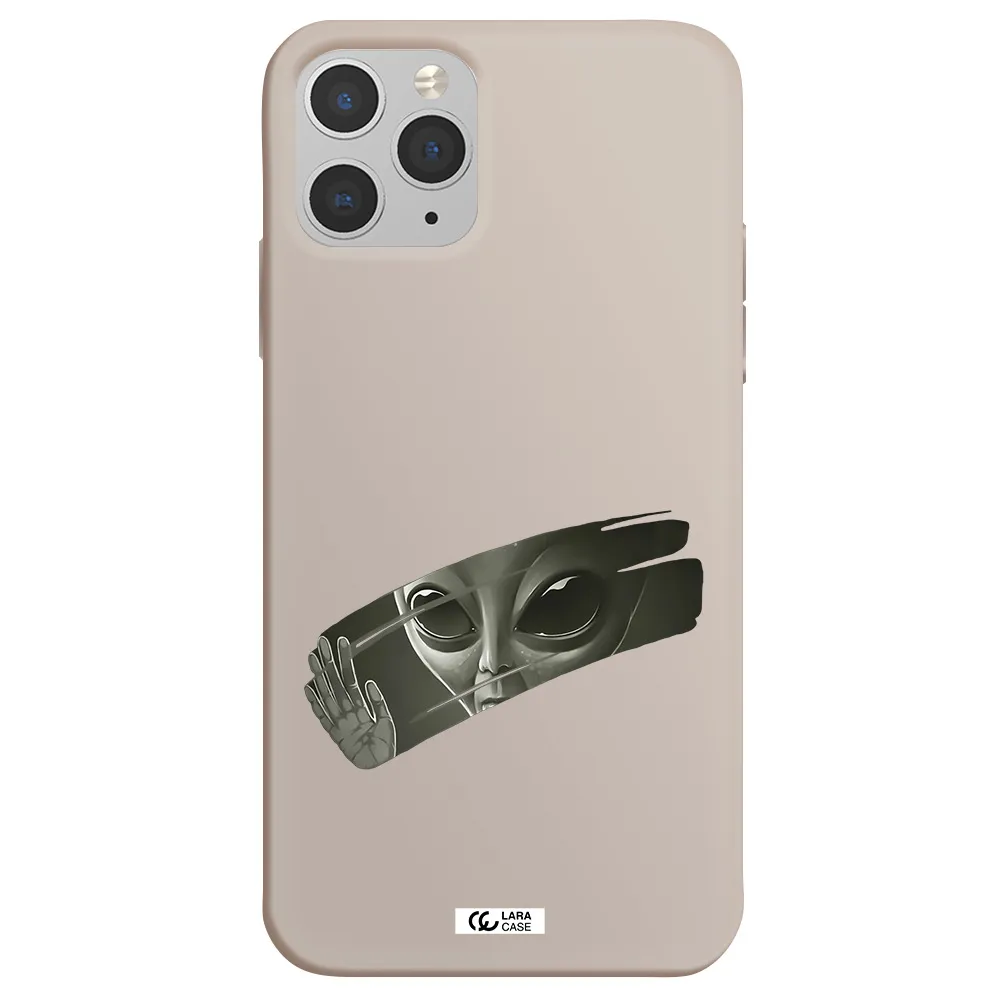 Alien Apple iPhone 11 pro Silicone Stone Case