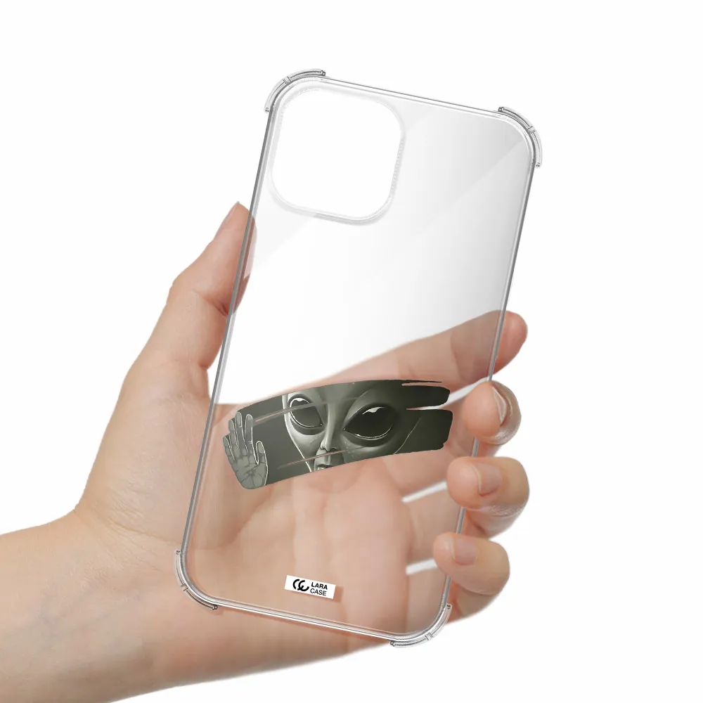 Alien Apple iPhone 13 Clear PC Case