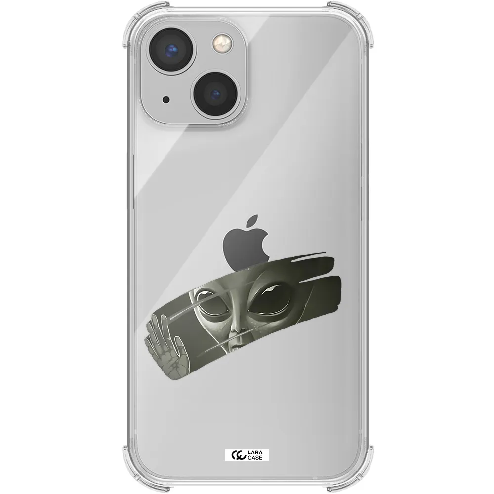 Alien Apple iPhone 13 mini Clear PC Case