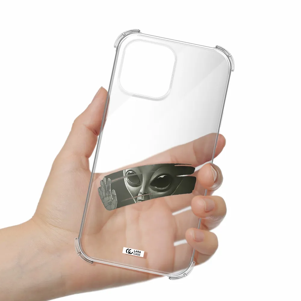 Alien Apple iPhone 13 Pro Max Clear PC Case