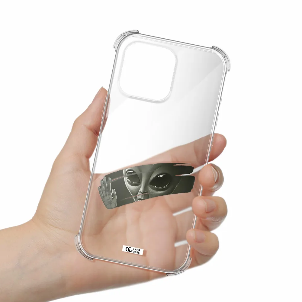 Alien Apple Iphone 16 Pro Max Clear Pc Case