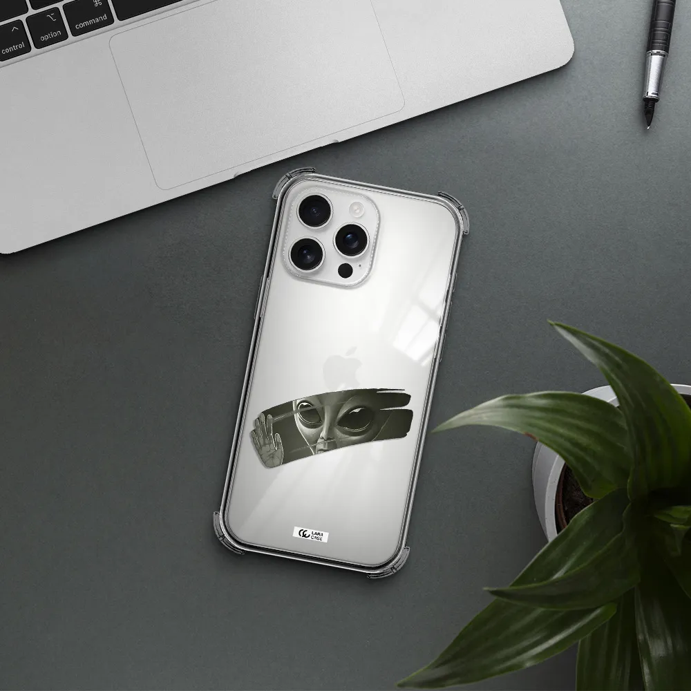 Alien Apple Iphone 16 Pro Max Clear Pc Case