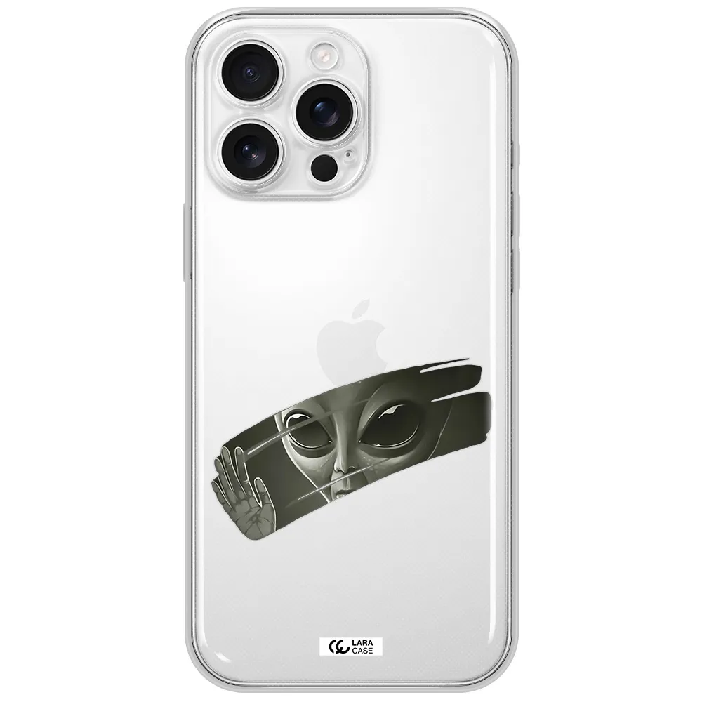 Alien Apple Iphone 16 Pro Max Clear Tpu Case