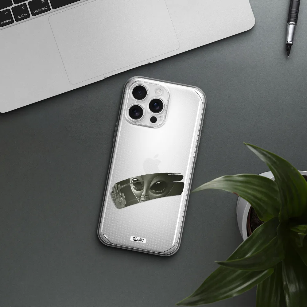 Alien Apple Iphone 16 Pro Max Clear Tpu Case