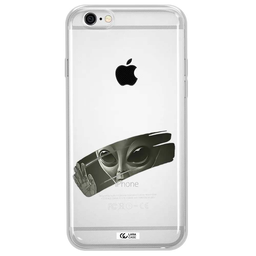 Alien Apple iPhone 6 Clear TPU Case