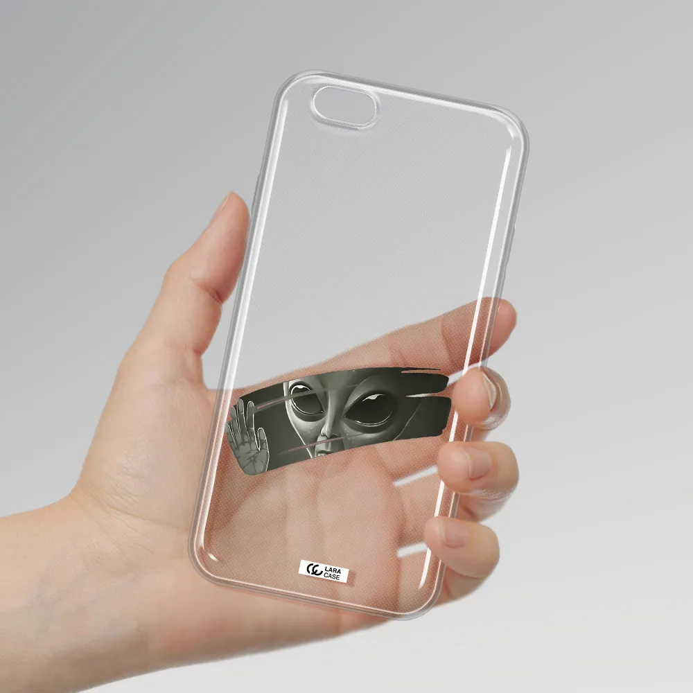Alien Apple iPhone 6 Clear TPU Case