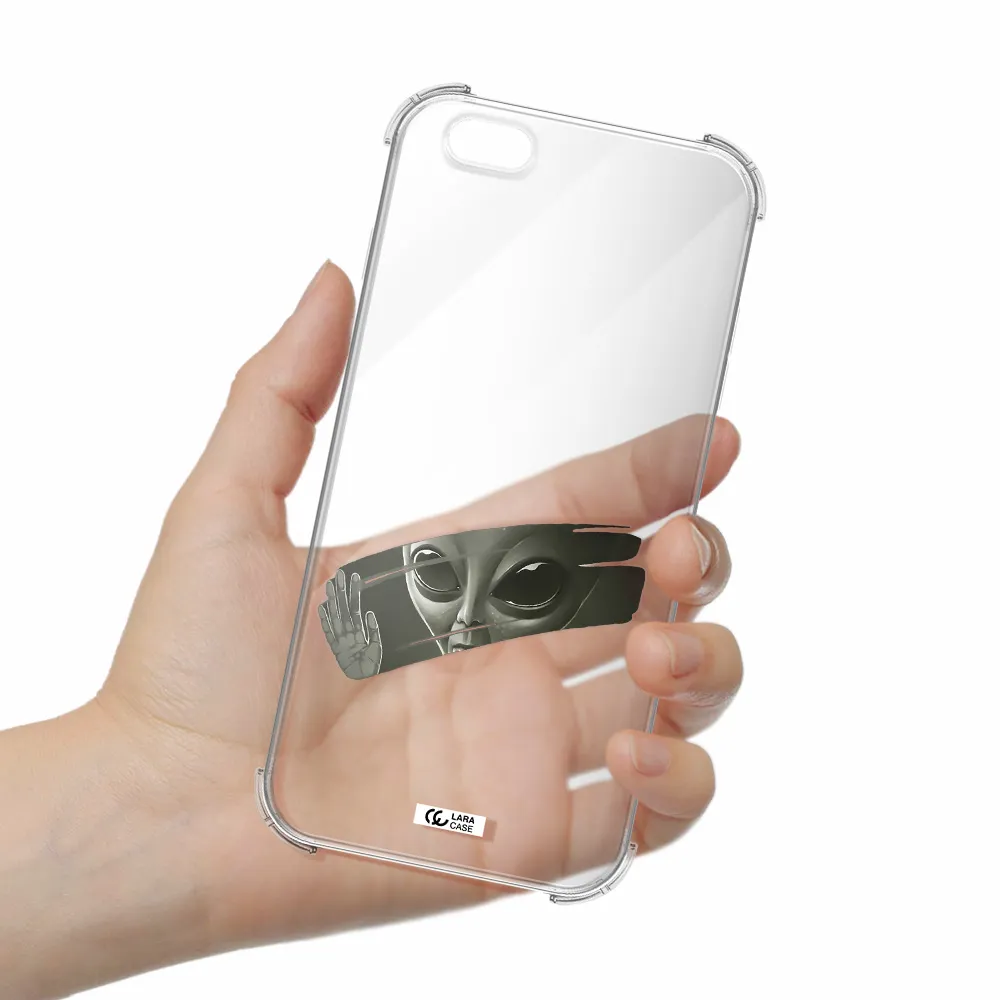 Alien Apple iPhone 6 plus Clear PC Case