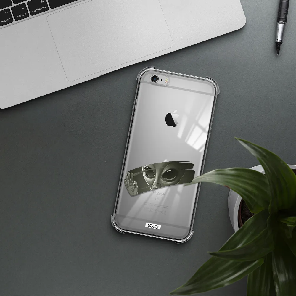 Alien Apple iPhone 6 plus Clear PC Case