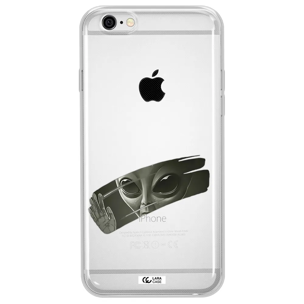 Alien Apple iPhone 6 plus Clear TPU Case