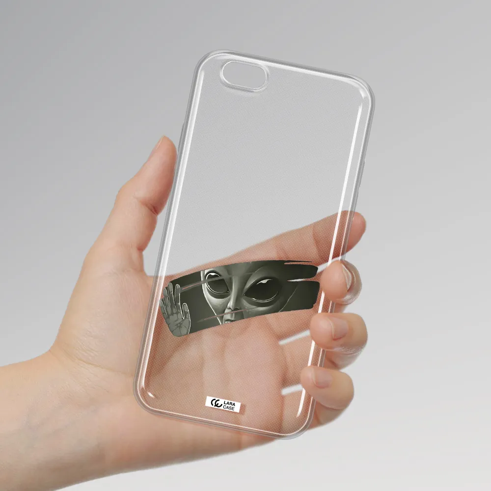 Alien Apple iPhone 6 plus Clear TPU Case