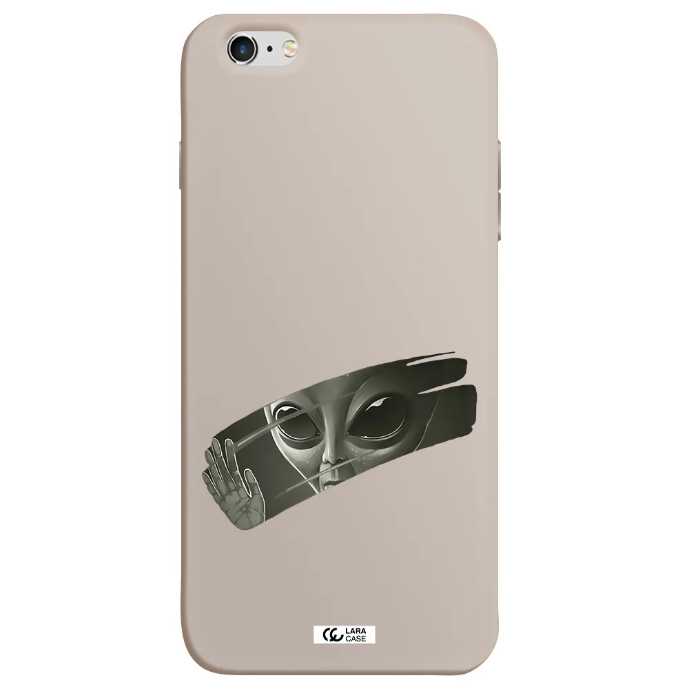 Alien Apple iPhone 6 plus Silicone Stone Case