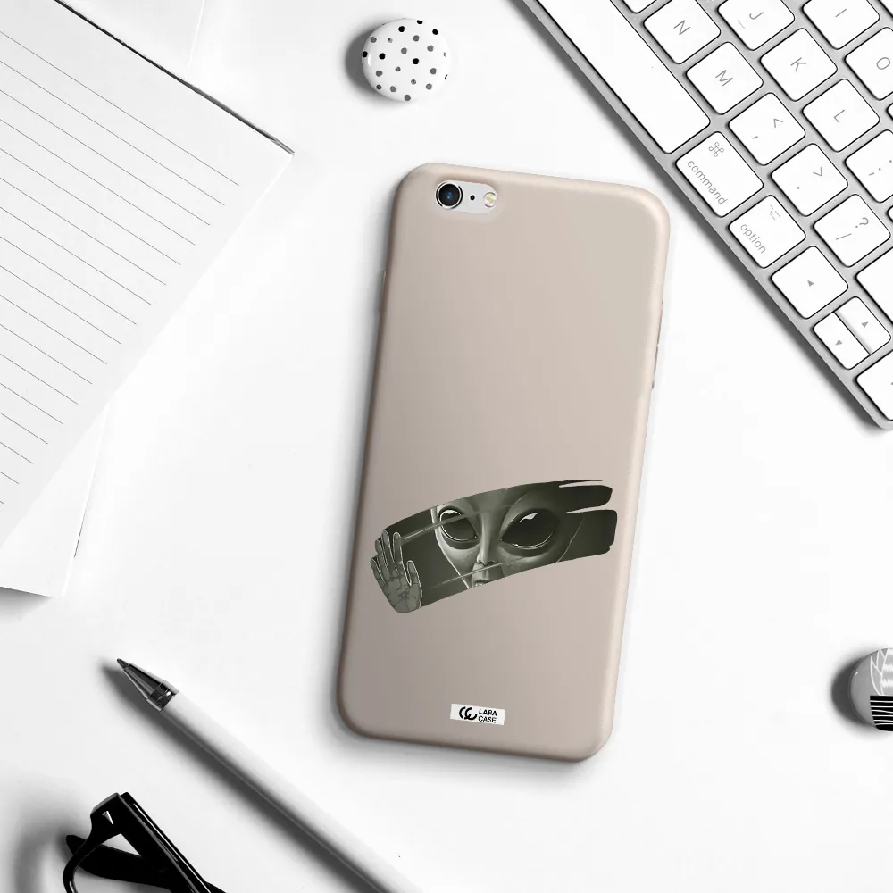 Alien Apple iPhone 6 plus Silicone Stone Case