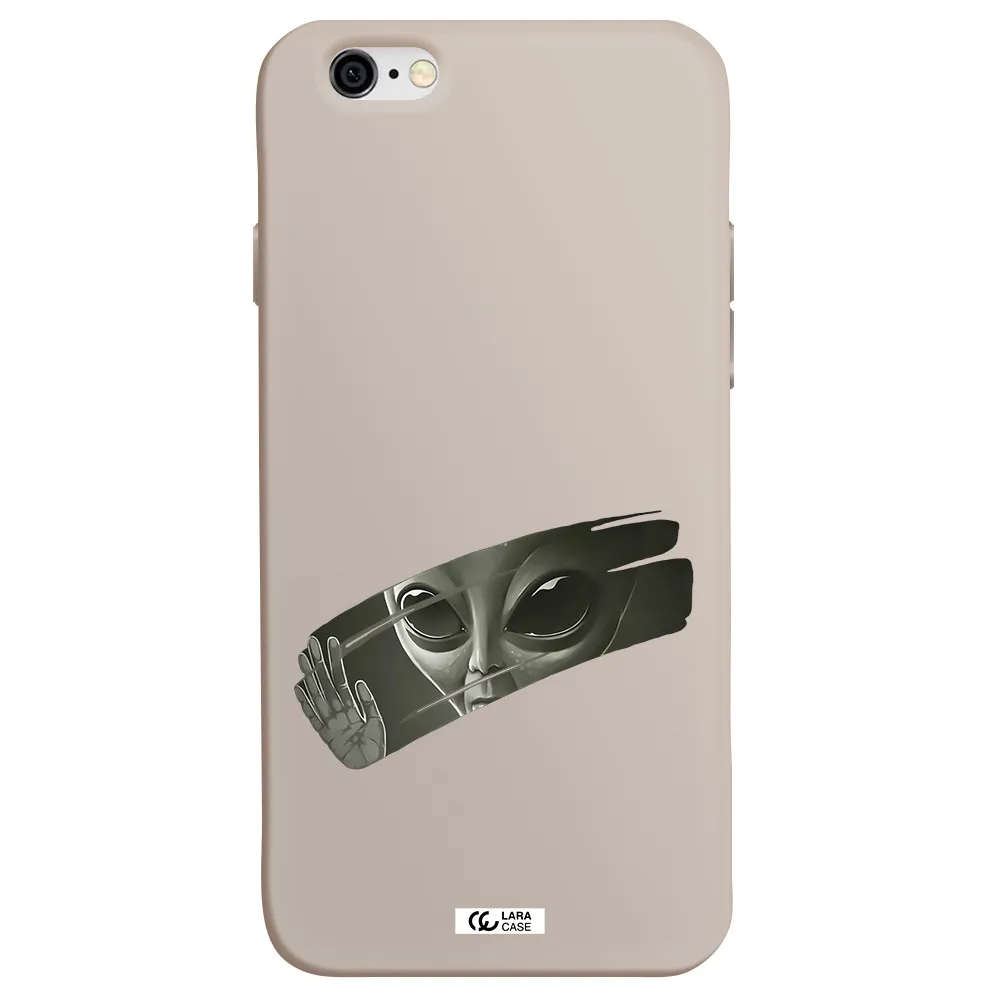 Alien Apple iPhone 6 Silicone Stone Case