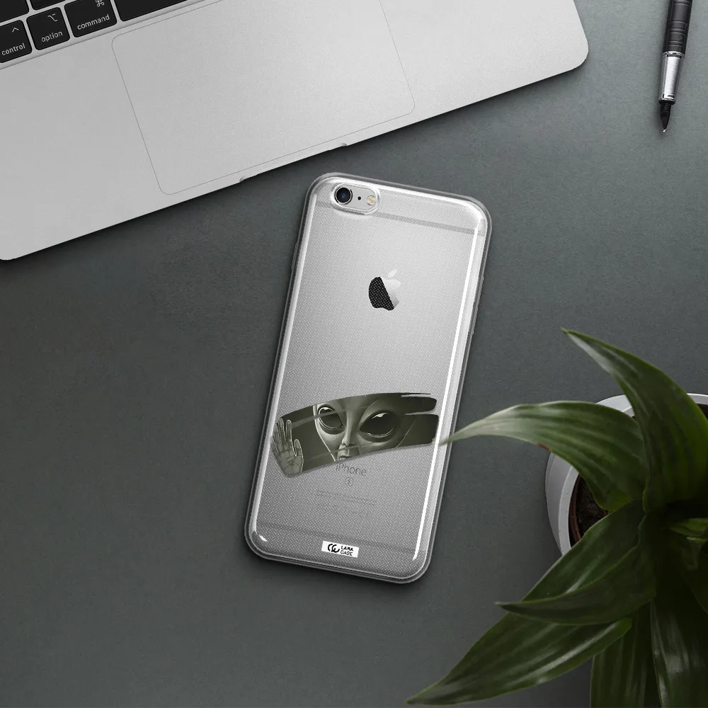 Alien Apple iPhone 6S Clear TPU Case