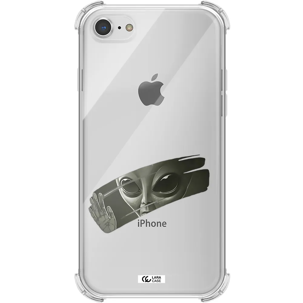 Alien Apple iPhone 7 Clear PC Case