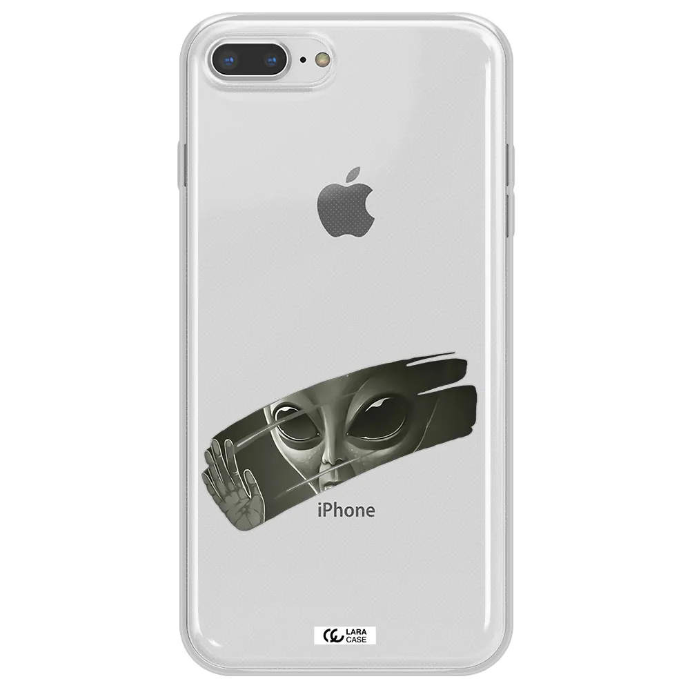 Alien Apple iPhone 7 plus Clear TPU Case